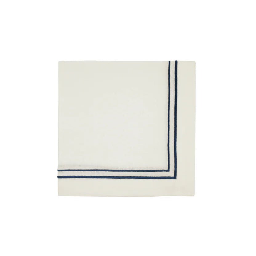 Embroidery With Baratta Stitch Napkins 2 Line (Pack of 6) - myhomestore.com.pk
