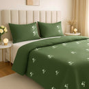 Eucalyptus Green Floral Bedding Set - myhomestore.com.pk