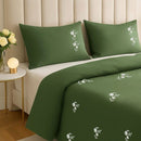 Eucalyptus Green Floral Bedding Set - myhomestore.com.pk
