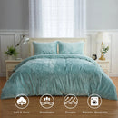Luxury Velvet Duvet Set (Plain) - myhomestore.com.pk