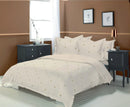 Minimalist Gold Dot Embroidered Bedsheet