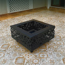 Square shape Fire Pit - myhomestore.com.pk