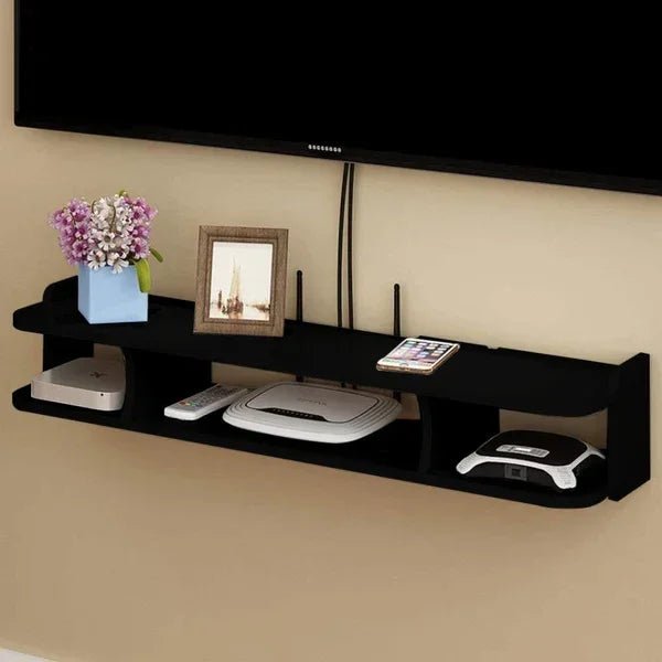 Floating Wifi Lounge Living Room Organizer Shelve - myhomestore.com.pk