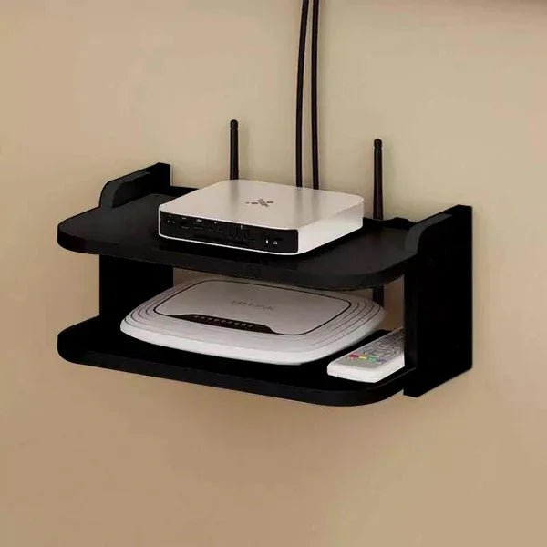Floating Wifi Lounge Living Room Organizer Shelve - myhomestore.com.pk