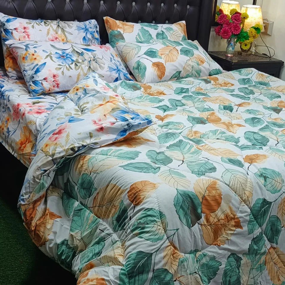 Floral Breeze Comforter Set – Pretty, Soft & Premium - myhomestore.com.pk