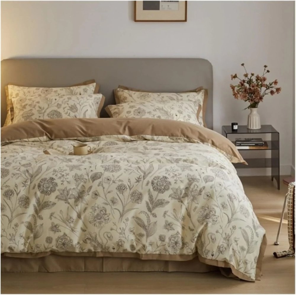 Floral Print Bedding Duvet Set - myhomestore.com.pk
