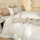 Floral Vine Embroidery Duvet Set - myhomestore.com.pk