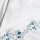 Flower Vine Embroidery Duvet Set - myhomestore.com.pk