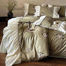 French - style Rose Digital Print Duvet Set - myhomestore.com.pk