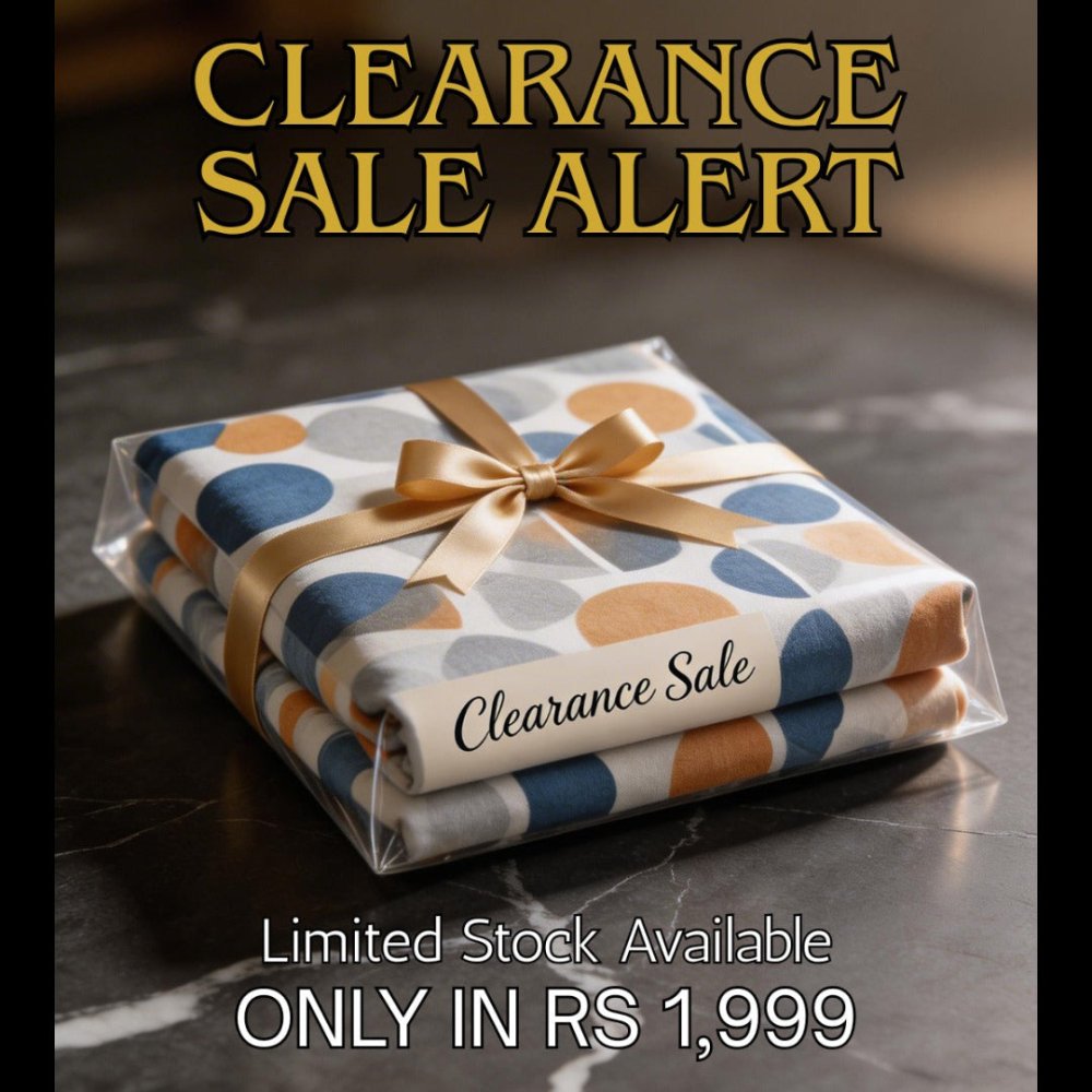 Geometric Print Bedspread Collection - myhomestore.com.pk