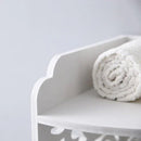 Glossy Pattern Bathroom Rack - myhomestore.com.pk