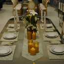 Gold Accents & Gentle Light Table Placemat Set - myhomestore.com.pk