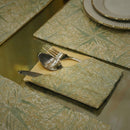 Gold Accents & Gentle Light Table Placemat Set - myhomestore.com.pk