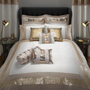 Golden Bridal Sequence Duvet Set with Filling - myhomestore.com.pk