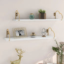 Golden Heart Floating Shelves (single) - myhomestore.com.pk