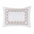 Greek Key Embroidery Duvet Set - myhomestore.com.pk