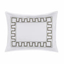 Greek Key Embroidery Duvet Set - myhomestore.com.pk