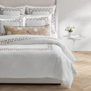 Greek Key Embroidery Duvet Set - myhomestore.com.pk