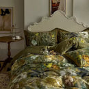 Green Cedar Printed Bedding Duvet Set - Luxury Comfort & Style - myhomestore.com.pk