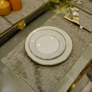 Grey Geometric Table Placemat Set - myhomestore.com.pk