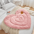 Heart Shaped Baby Rug - myhomestore.com.pk