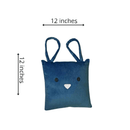 Honey Bunny Baby Cushion Silver Blue - myhomestore.com.pk