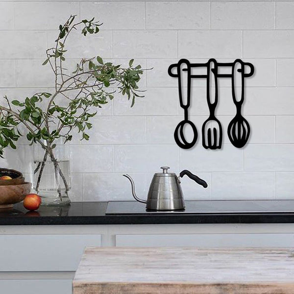 Kitchen Decor, Metal Wall Hangings, Housewarming Gift