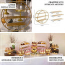 3 Tier Gold Cupcake Stand - myhomestore.com.pk