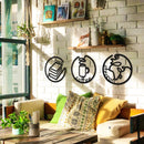 Book and Coffee Metal Wall Decor - myhomestore.com.pk