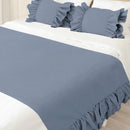 Ruffle Bed Runner - myhomestore.com.pk