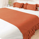 Ruffle Bed Runner - myhomestore.com.pk