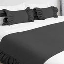Ruffle Bed Runner - myhomestore.com.pk