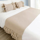 Ruffle Bed Runner - myhomestore.com.pk