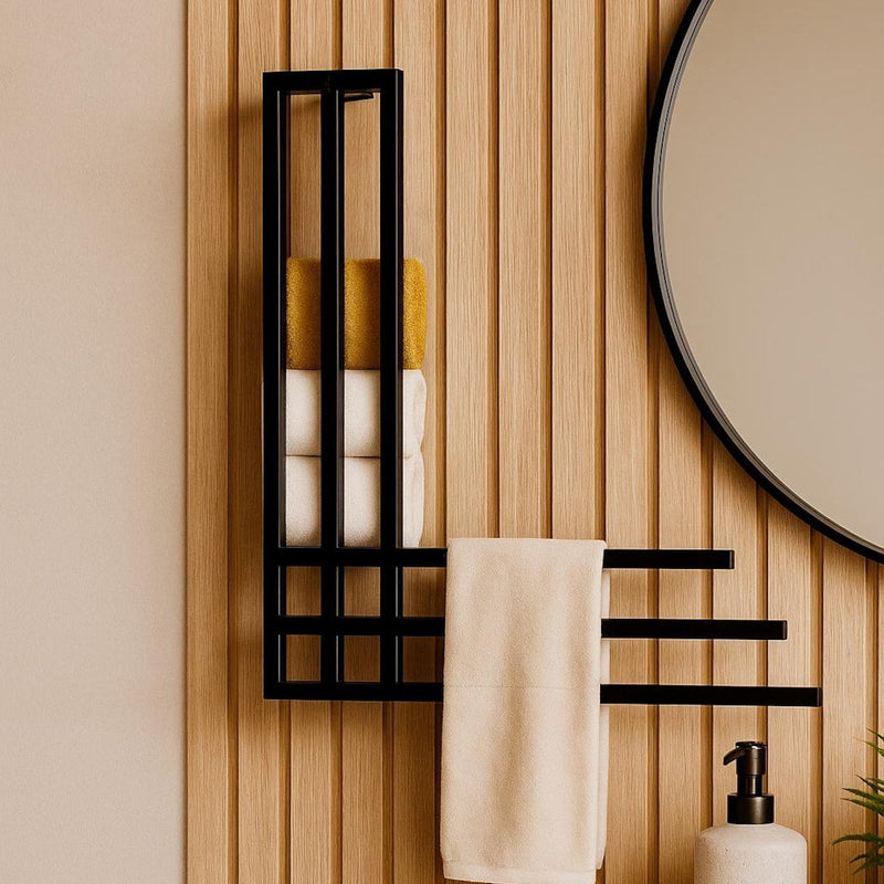 Modern Metal Bathroom Towel Rack – Stylish, Durable and Decorative