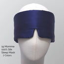 Deluxe Satin Sleep Mask with Nose Bridge Fit