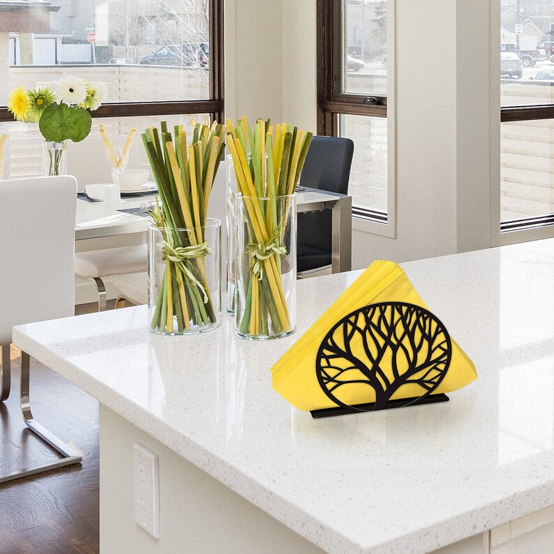 Tree Design Napkin Holder, Decorative Napkin Holder, Decor for Table