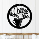 Coffee Metal Wall Art - myhomestore.com.pk