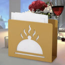 Metal Cook Napkin Holder, Dining Table Accessories, Kitchen Accessories, Cafe Napkin Holders - myhomestore.com.pk