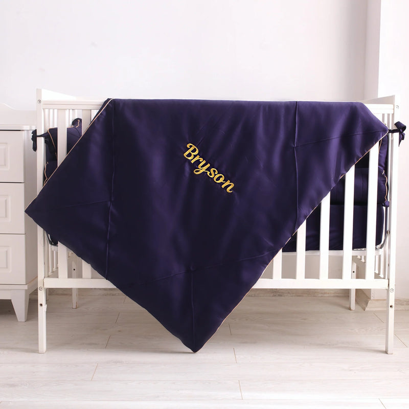 Baby Cot Set  Navy