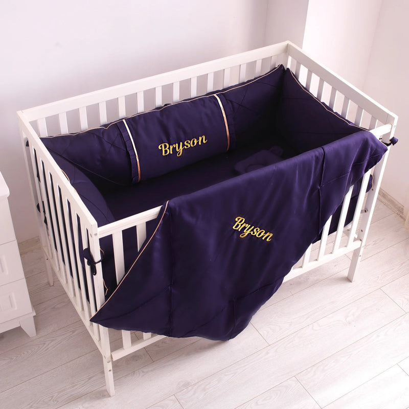 Baby Cot Set  Navy