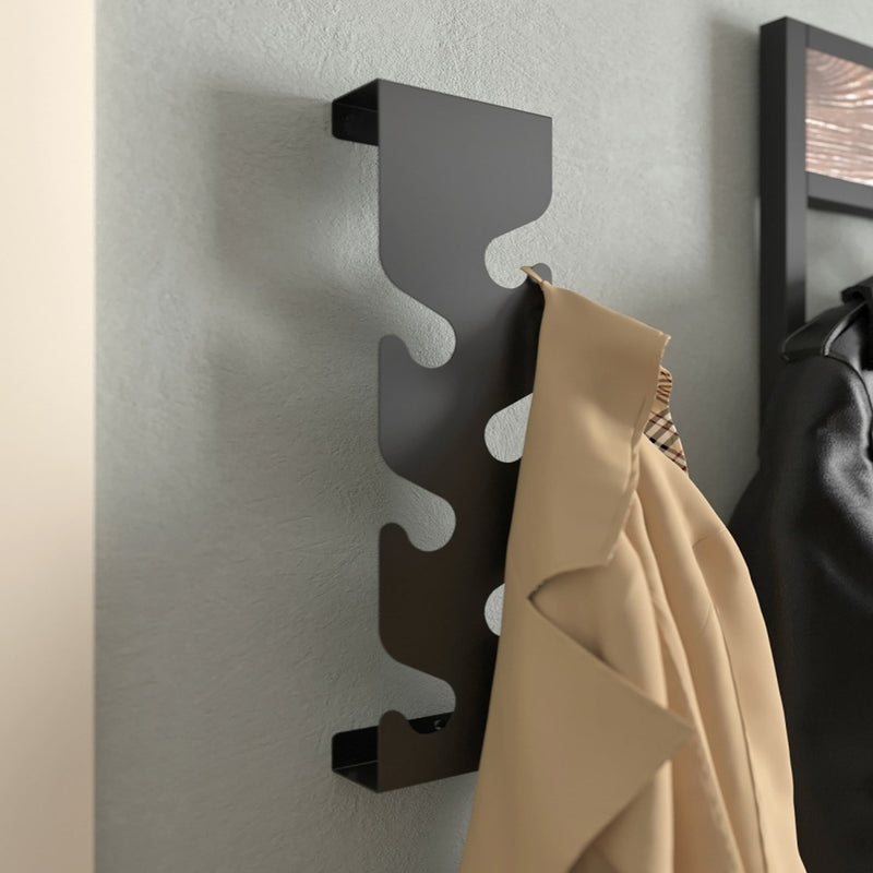 Metal Wall Mount Coat Rack