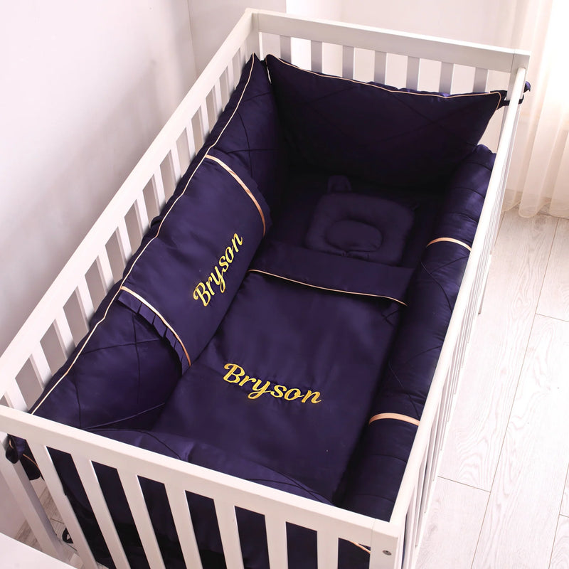 Baby Cot Set  Navy