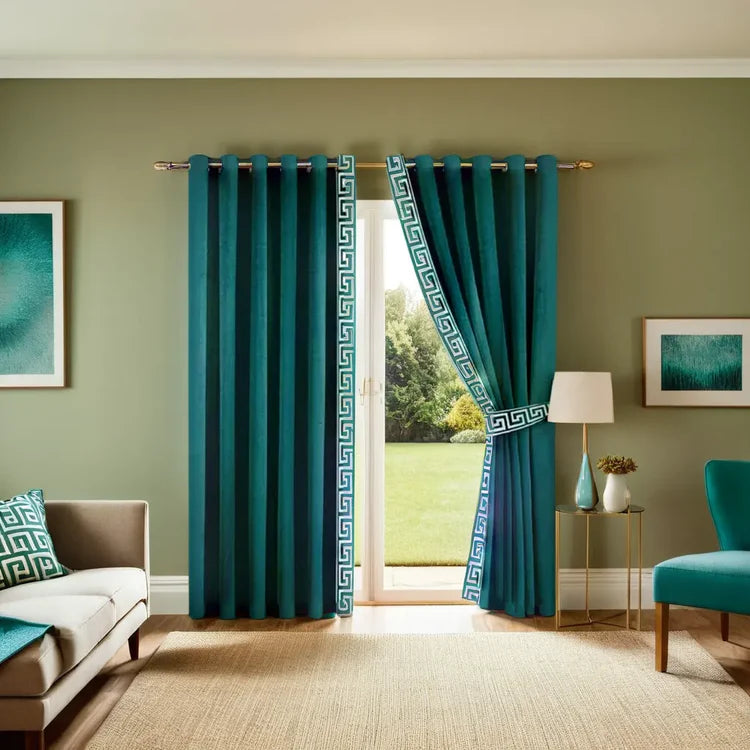 Imported Velvet Splendid Curtains