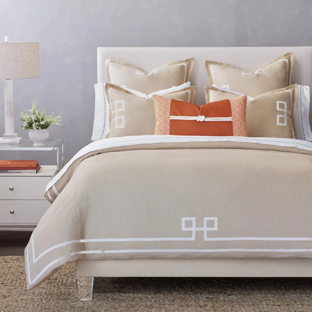 Indigo Ribbon Duvet set - myhomestore.com.pk