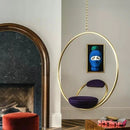 Indoor Metal Hanging Swing Chair - myhomestore.com.pk