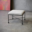 Iron & Leather Stool - myhomestore.com.pk