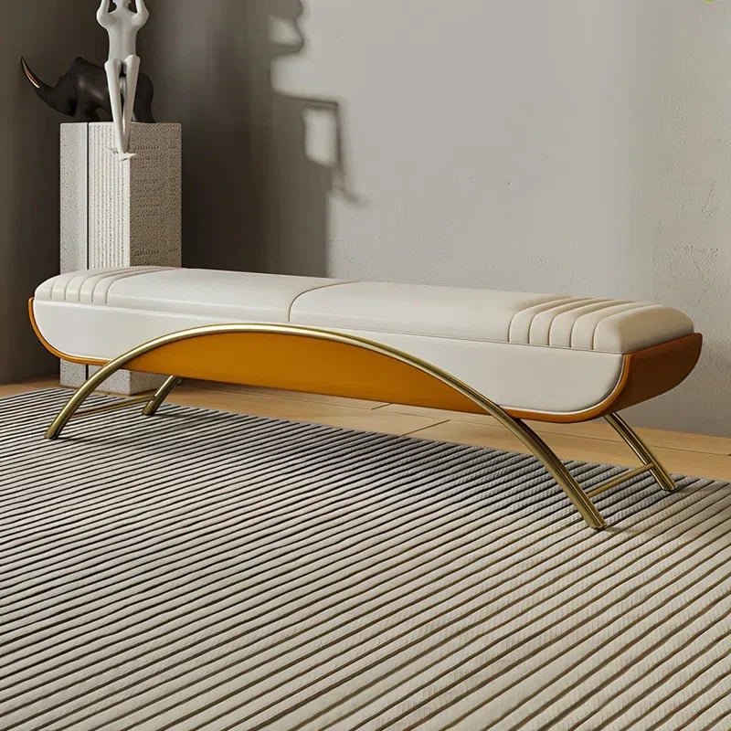 Italian Luxury Bed End Long Stool - myhomestore.com.pk