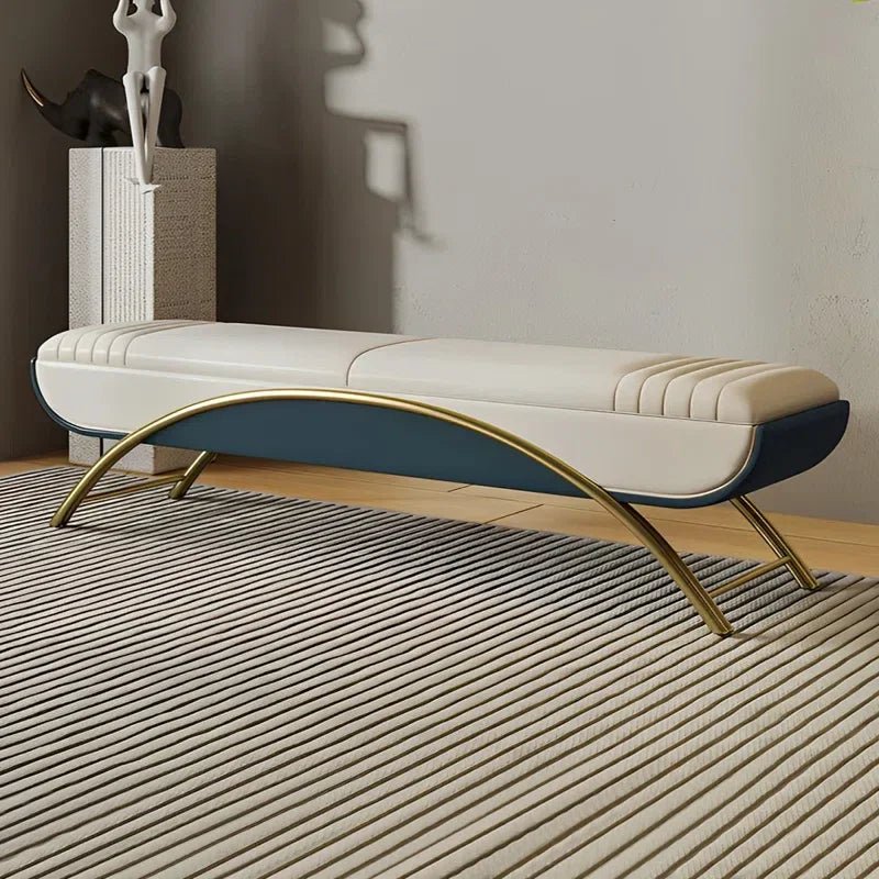 Italian Luxury Bed End Long Stool - myhomestore.com.pk