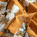 Japanese Almond Blossom Tree Printed Duvet Set - myhomestore.com.pk