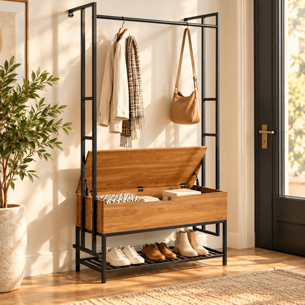 Knox Wall-Mounted Entryway Storage - myhomestore.com.pk
